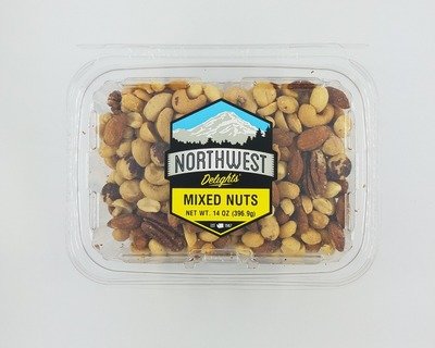 Mixed Nuts with Peanuts, 14 oz Tub