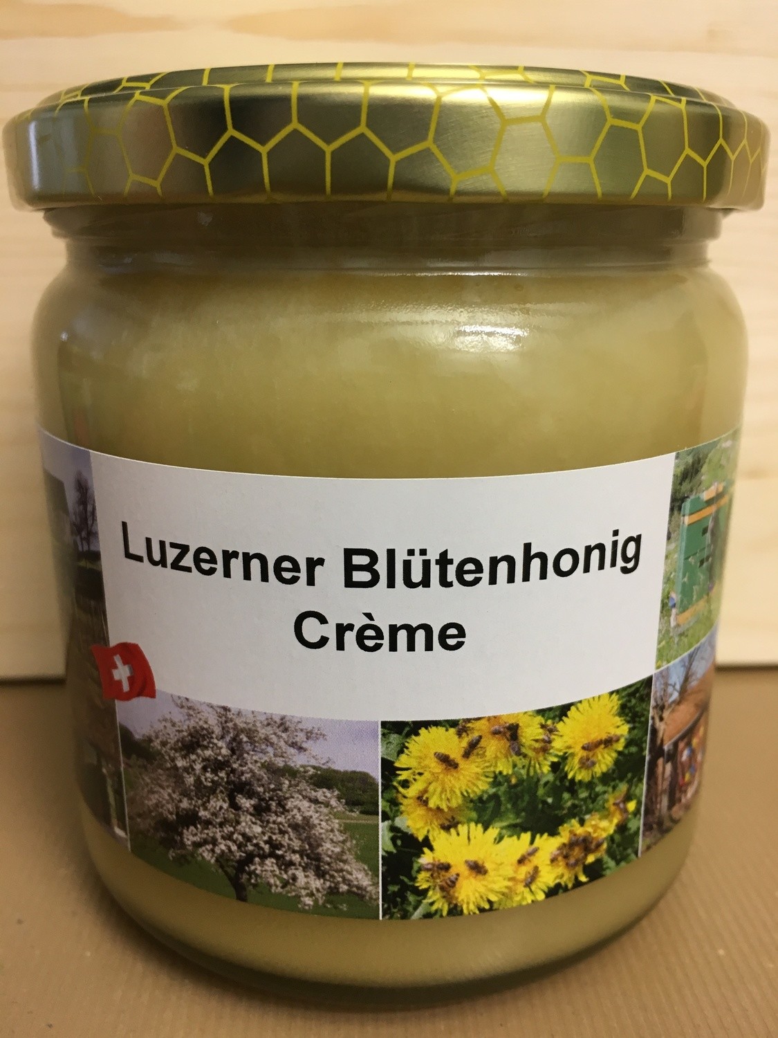 Luzerner Crème Honig 
500 gr.
