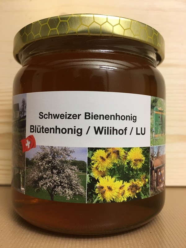 Blütenhonig Wilihof /Lu 500 gr