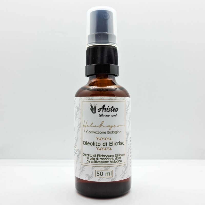 Helichrysum Oleolito di Elicriso in olio di mandorle dolci  50 ml 1,7  fl.oz