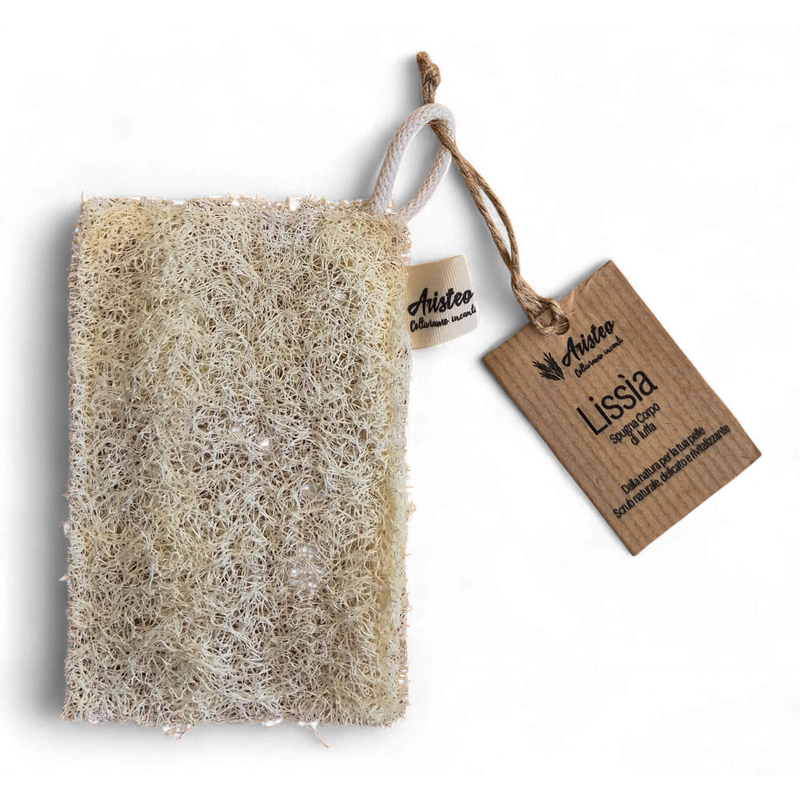 Lissìa, spugna corpo in luffa