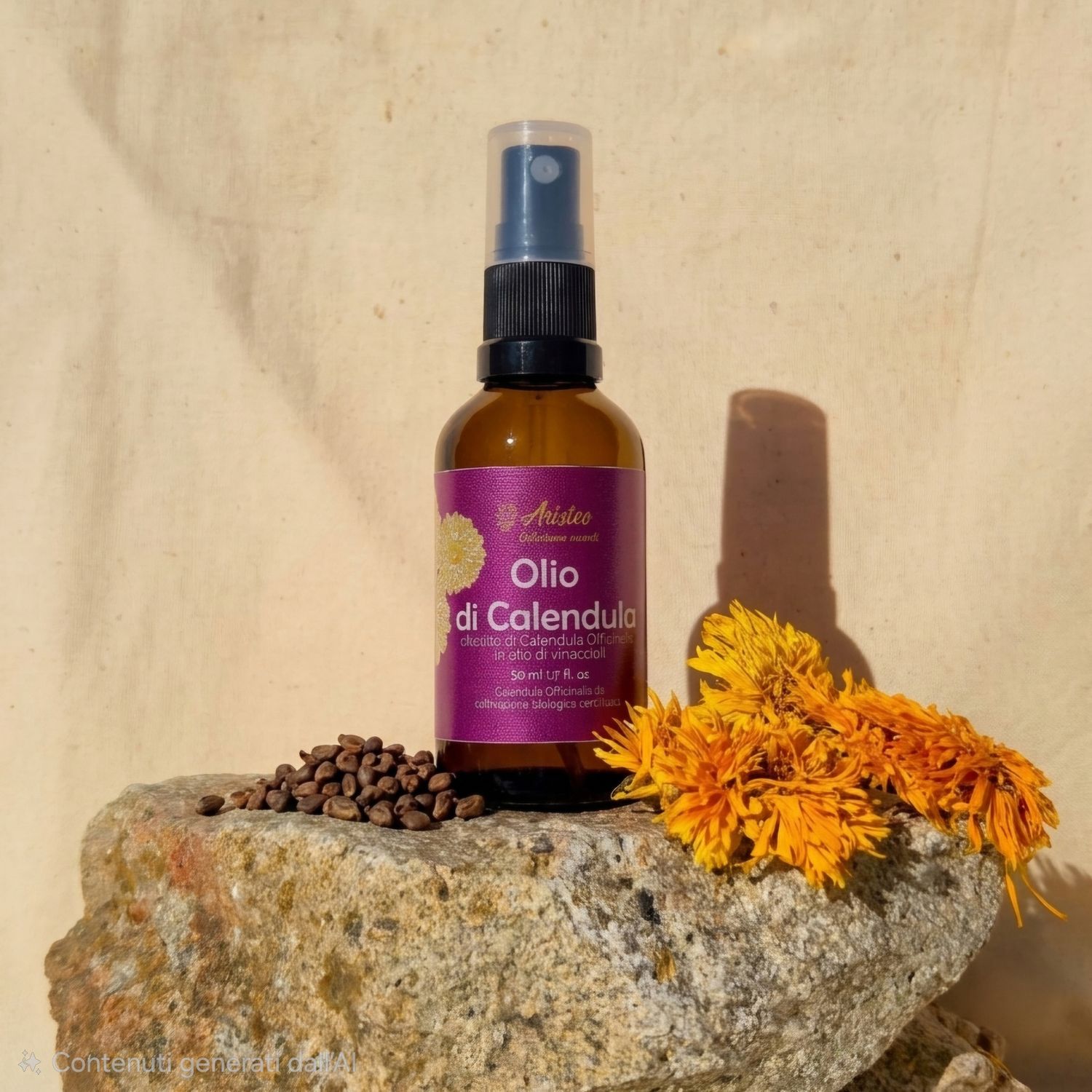 Oleolito di Calendula in olio di vinaccioli · 50 ml