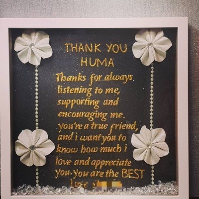 PERSONALISED THANK YOU GIFT