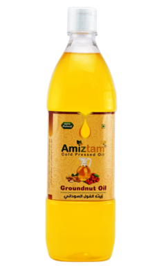 Amiztam Wood Pressed Groundnut Oil 1L