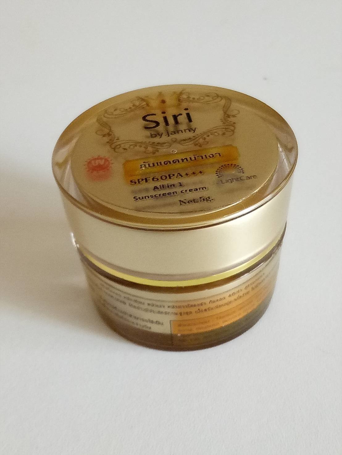 NANO SUNSCREEN CREAM - BY JANNY