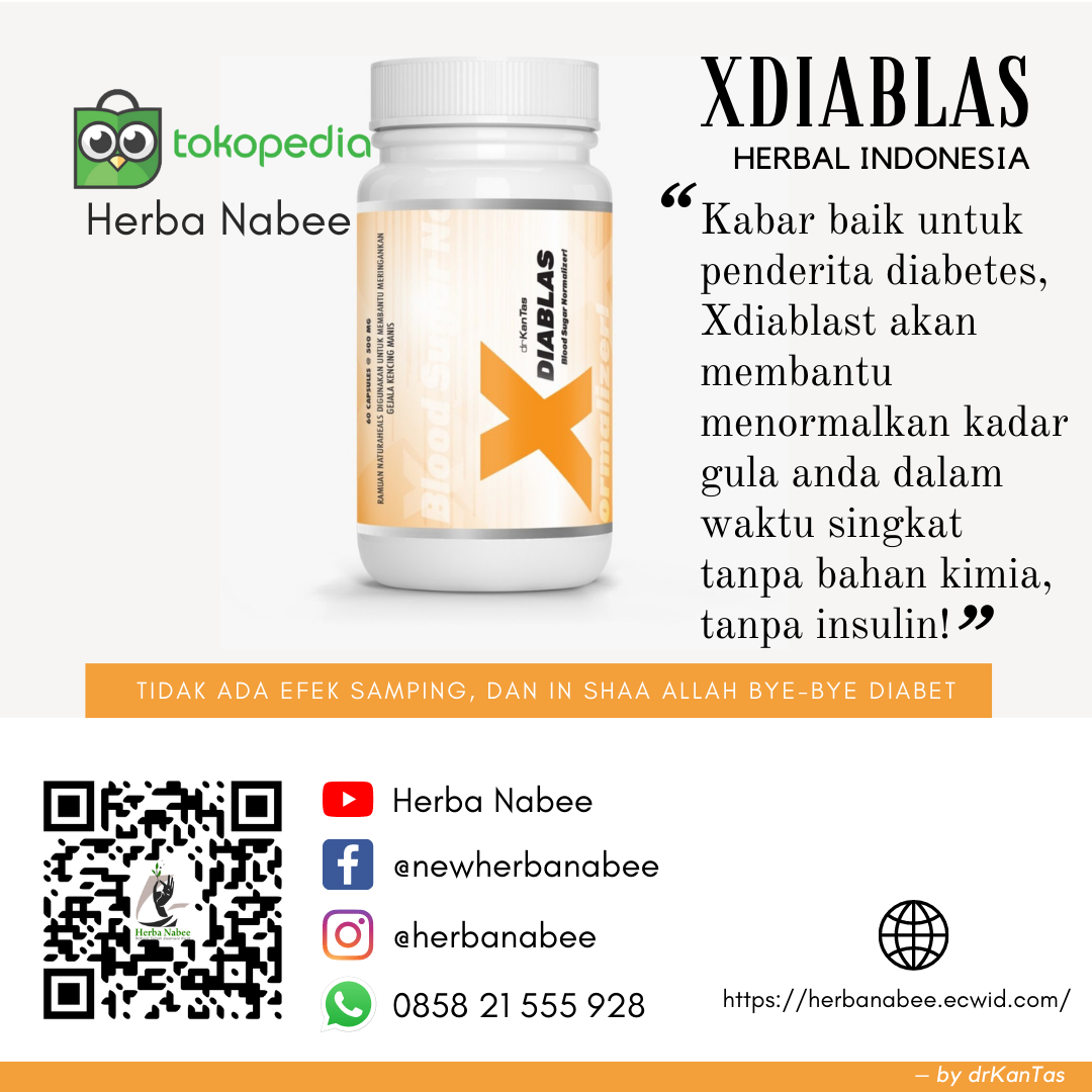 drKanTas XDiablas Herbal Diabet Cepat Normalkan Gula Darah