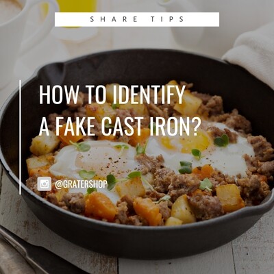 Blogs: How to Identify a Fake Cast Iron? [NOT FOR SALE]