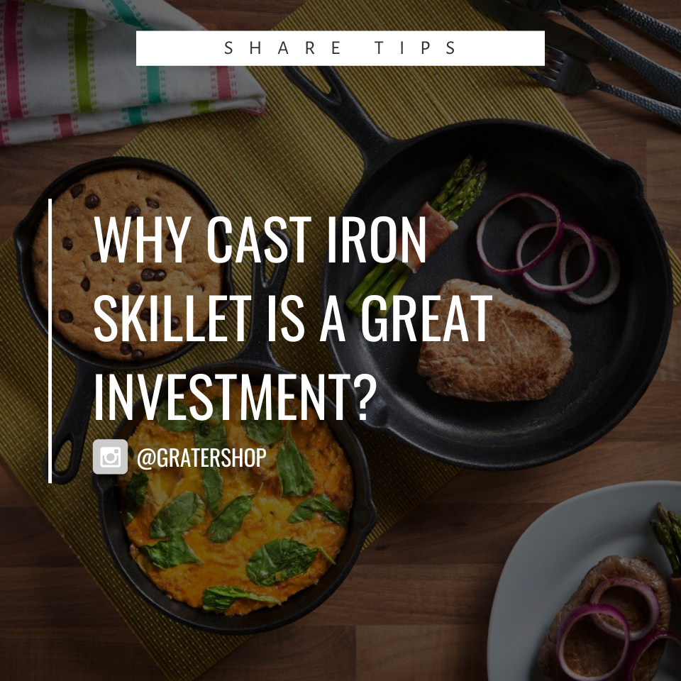 Why Cast Iron Cookware is a Great Investment? [NOT FOR SALE]