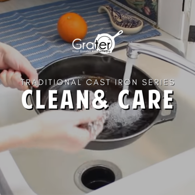 Clean & Care - Traditional Cast iron Series [NOT FOR SALE]