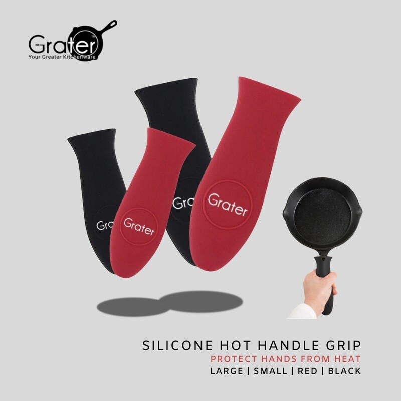 Silicone Hot Handle Cover Grip for Cast Iron Skillet
