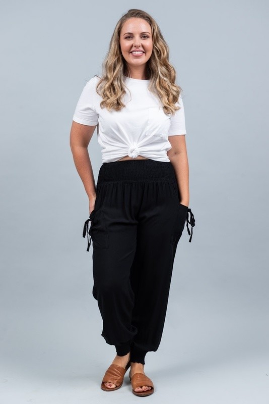 Harem Pants - Black