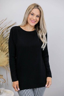 Glorious Basic Light Knit Jumper - Black Glorious Basic Light Knit Jumper - Black