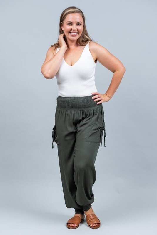 Harem Pants - Khaki