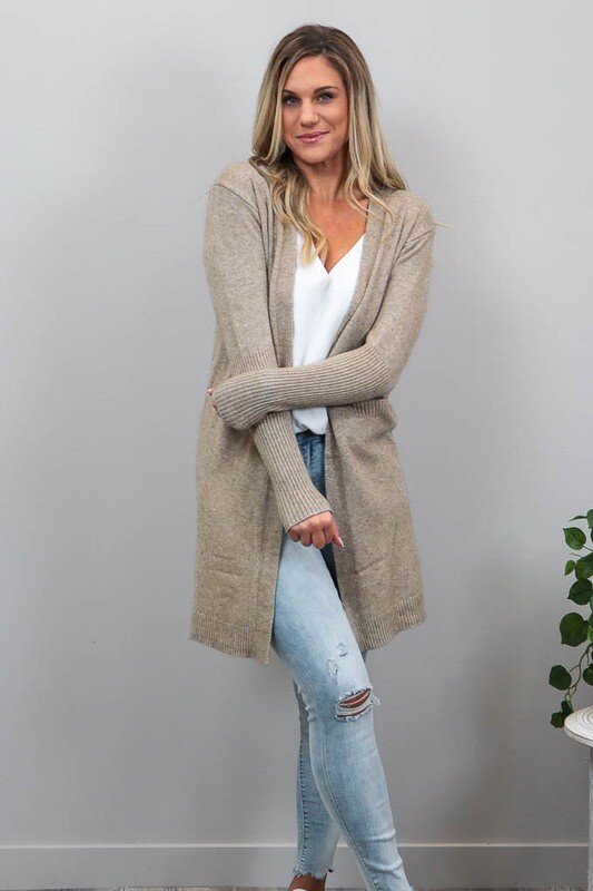 Billy GoGo Luxe Cardigan - Mocha