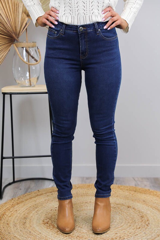 Cronulla Basic Jean - Dark Denim