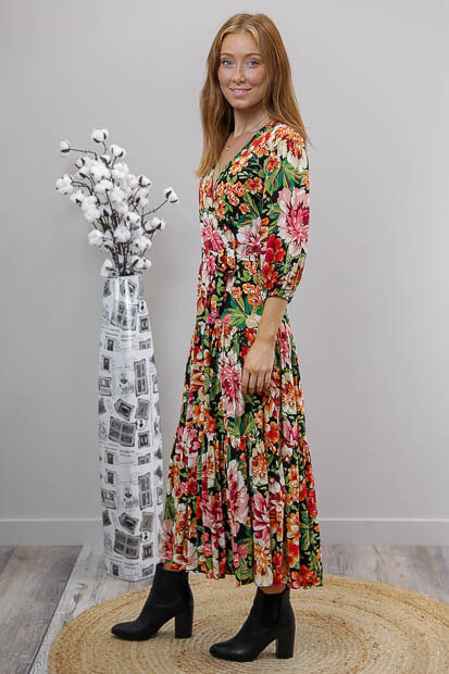 In The Fields Maxi Dress - Autumn Fleur