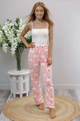 Fifi Fluff PJ Bottoms - Pink Polar Bear Fifi Fluff PJ Bottoms - Pink Polar Bear