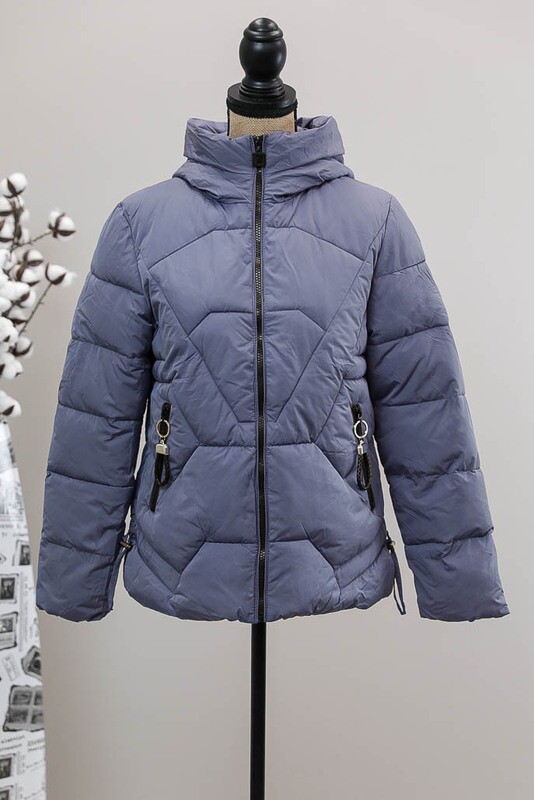 Daffy Puffer Jacket - Light Indigo Blue