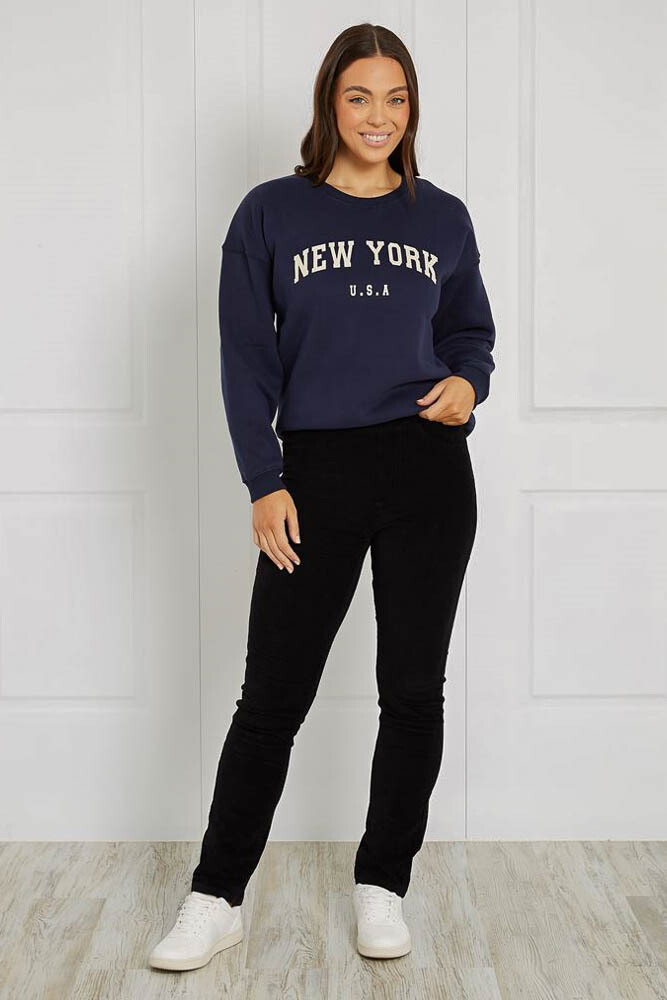 Cameron Cord Pants - Black