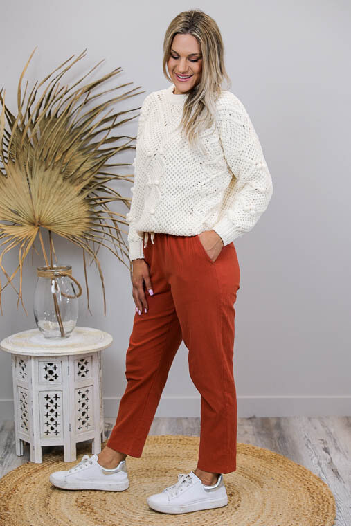 Rundles Cronulla Beach Pants - Rust