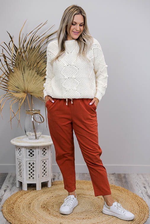 Rundles Cronulla Beach Pants - Rust