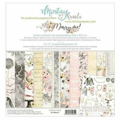 Mintay by Karola - Marry Me - 12 x 12 Collection Pack Mintay by Karola - Marry Me - 12 x 12 Collection Pack