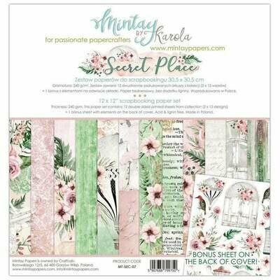 Mintay by Karola - Secret Place - 12 x 12 Collection Pack Mintay by Karola - Secret Place - 12 x 12 Collection Pack