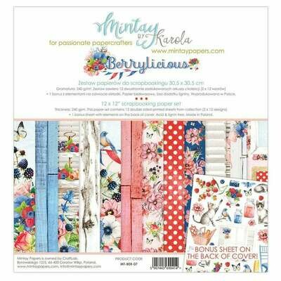 Mintay by Karola - Berrylicious - 12 x 12 Collection Pack Mintay by Karola - Berrylicious - 12 x 12 Collection Pack
