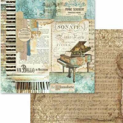 Music 12x12 - Stamperia