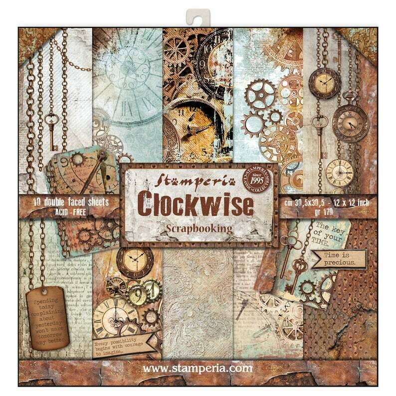 Clockwise 12 x 12 - Stamperia