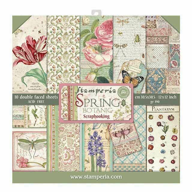 Spring Botanic 12x12 - Stamperia