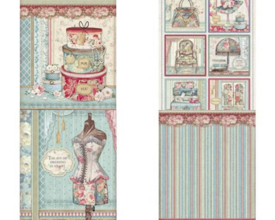 Grand Hotel Rice Paper - A4 -Stamperia Rice Paper Grand Hotel Rice Paper - A4 -Stamperia Rice Paper