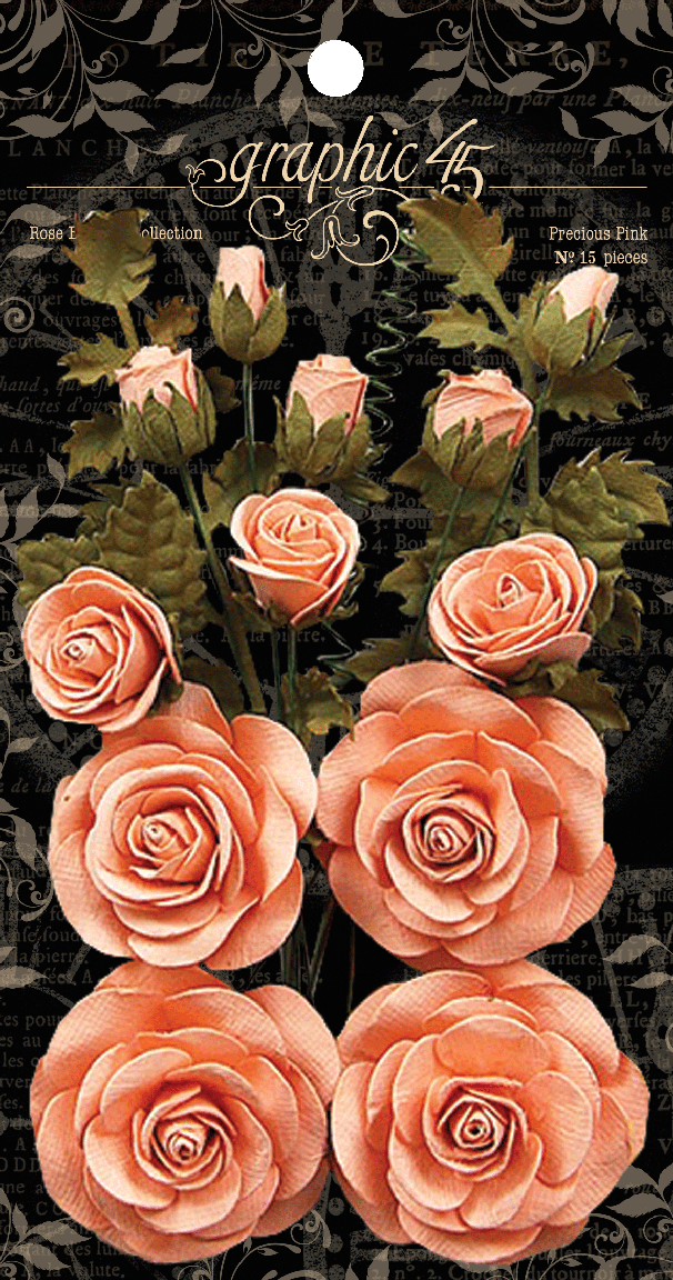 Rose Bouquet Collection Precious Pink - Graphic 45
