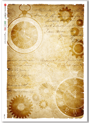 Time-0016 - A4 Rice Paper - Paper Designs