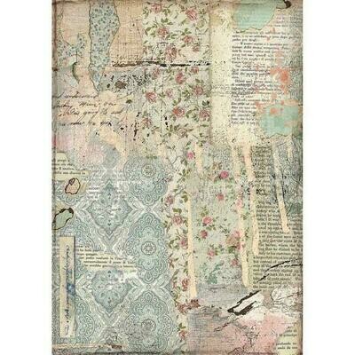 Imagine Wallpaper A4 Rice Paper - Stamperia Imagine Wallpaper A4 Rice Paper - Stamperia