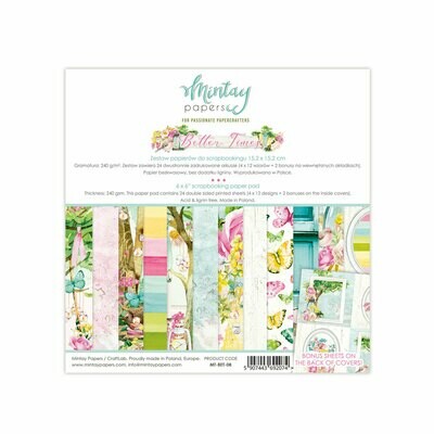 Better Times 6x6 - Mintay by Karola Better Times 6x6 - Mintay by Karola