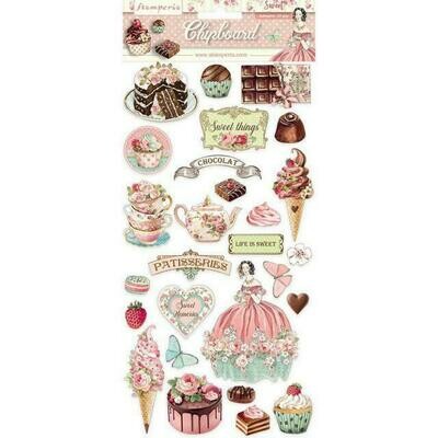 Sweety Chipboard - Stamperia