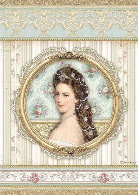 Princess - Princess Collection - A4 Rice Paper - Stamperia Princess - Princess Collection - A4 Rice Paper - Stamperia