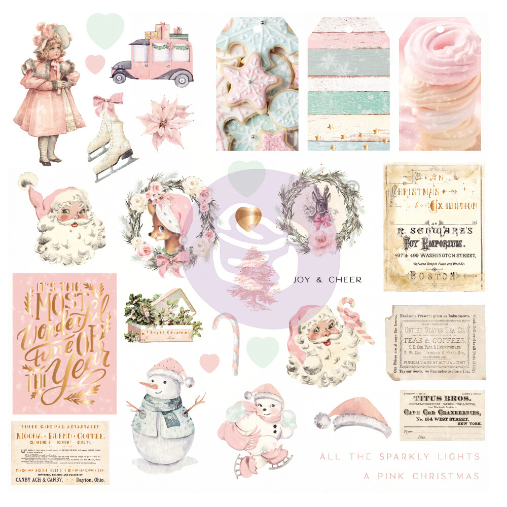 Ephemera 31pcs - Sugar Cookie Christmas - Prima Marketing Ephemera 31pcs - Sugar Cookie Christmas - Prima Marketing