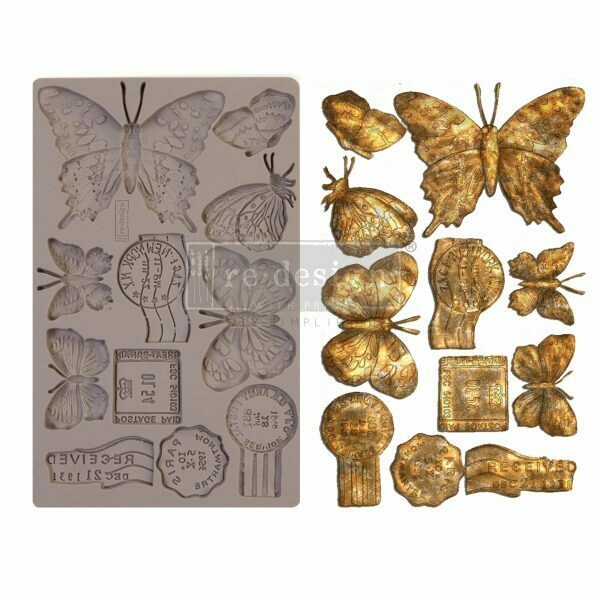 Butterfly in Flight - Decor Mould - Re-Design With Prima