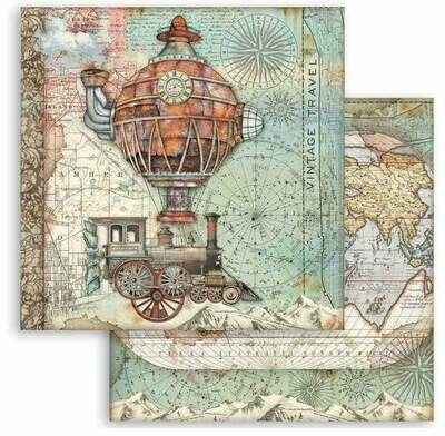 Sir Vagabond 8x8 Paper Pad - Stamperia
