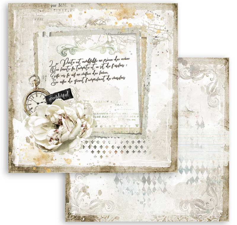 Romantic Journal 12x12 - Stamperia