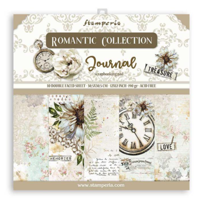 Romantic Journal 12x12 - Stamperia