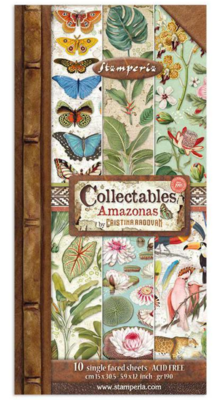 Amazonia 6x12 Collectibles Paper Pad - Amazonia Collection - Stamperia