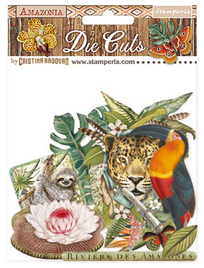 Amazonia Assorted Die Cut Pieces - Amazonia Collection - Stamperia