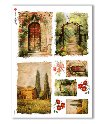 Views-0111 - A4 Rice Paper - Paper Designs