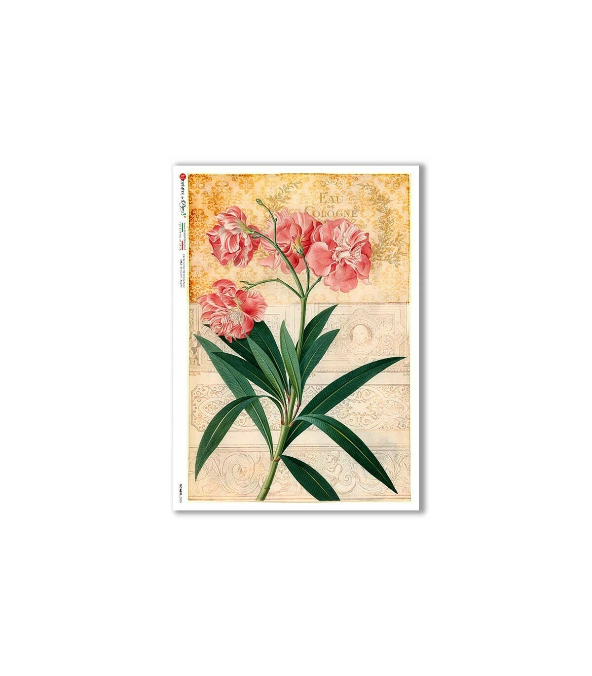 Flowers-0355 - A4 Rice Paper - Paper Designs