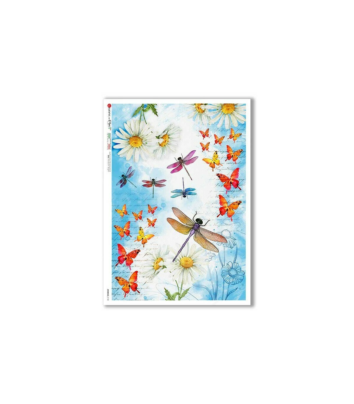 Animals-0150 - A4 Rice Paper - Paper Designs