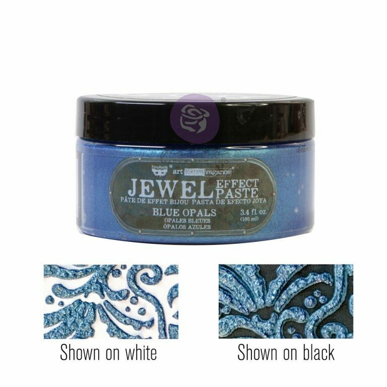 Blue Opals - Jewel Texture Paste - Art Extravagance - Prima Blue Opals - Jewel Texture Paste - Art Extravagance - Prima