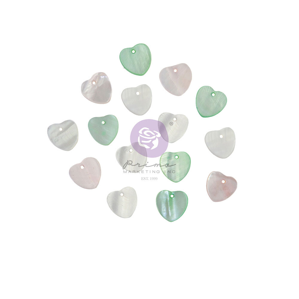 Magic Love Pearl Hearts - Magic Love Collection - Prima Marketing Magic Love Pearl Hearts - Magic Love Collection - Prima Marketing